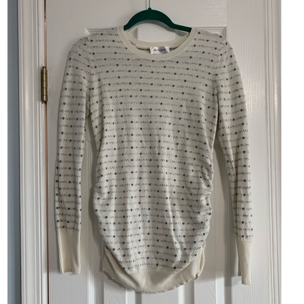 Long sleeve sweater maternity